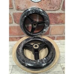 Rollator Walker Replacement 6" Rear Wheel Rollator Models Set Of 2 New Wheels